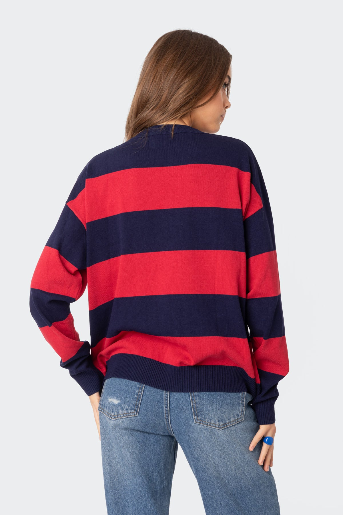Logan Light Knit Oversized Sweater - Image 4