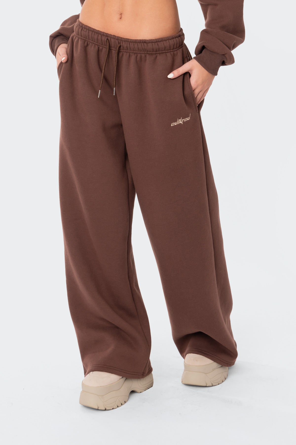 Brenna Low Rise Wide Sweatpants - Image 4