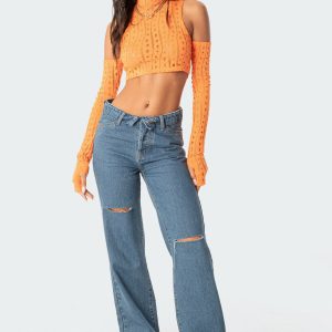 Raquel Folded Jeans