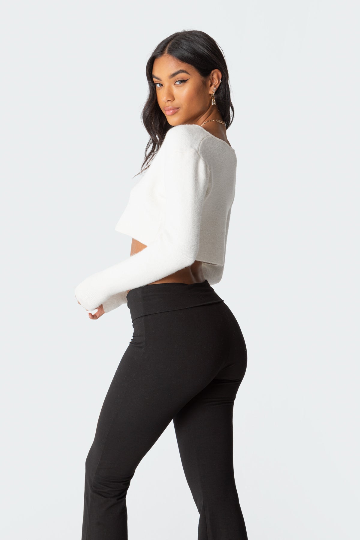 Otto Cropped Cardigan - Image 5