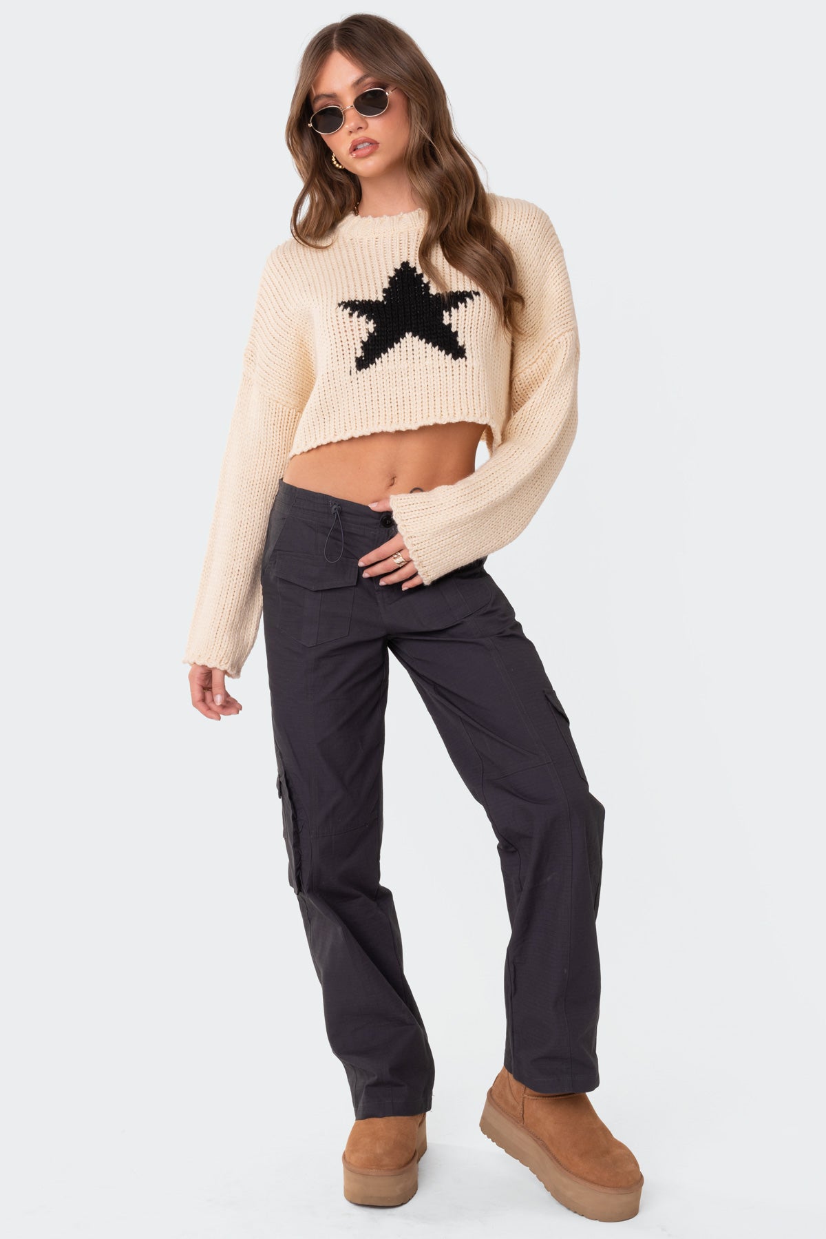 Mega Star Cropped Sweater - Image 5