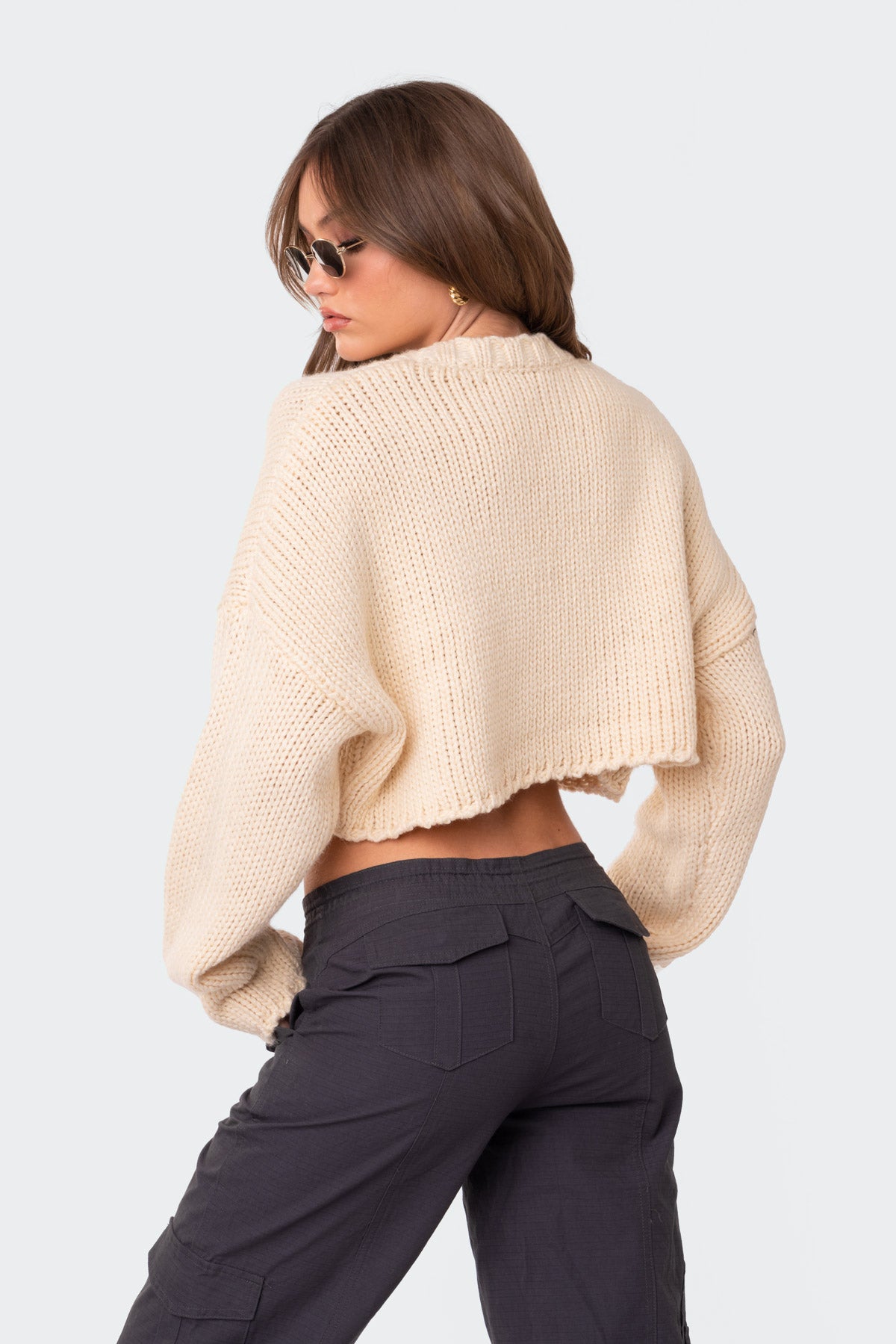 Mega Star Cropped Sweater - Image 4