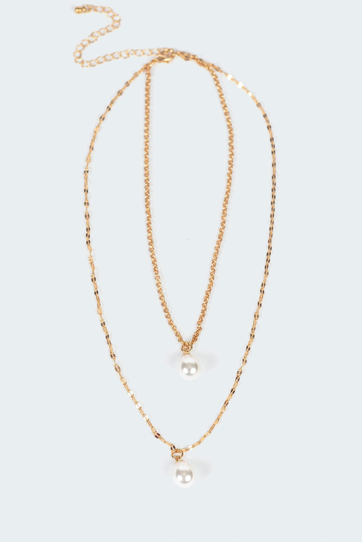 Princess Pearl Layered Necklace - Image 2