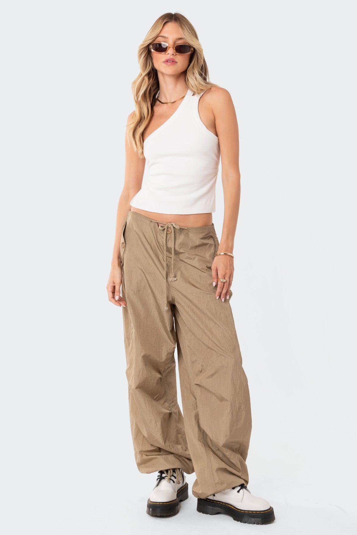 Verdi Open-Back One Shoulder Top - Image 6