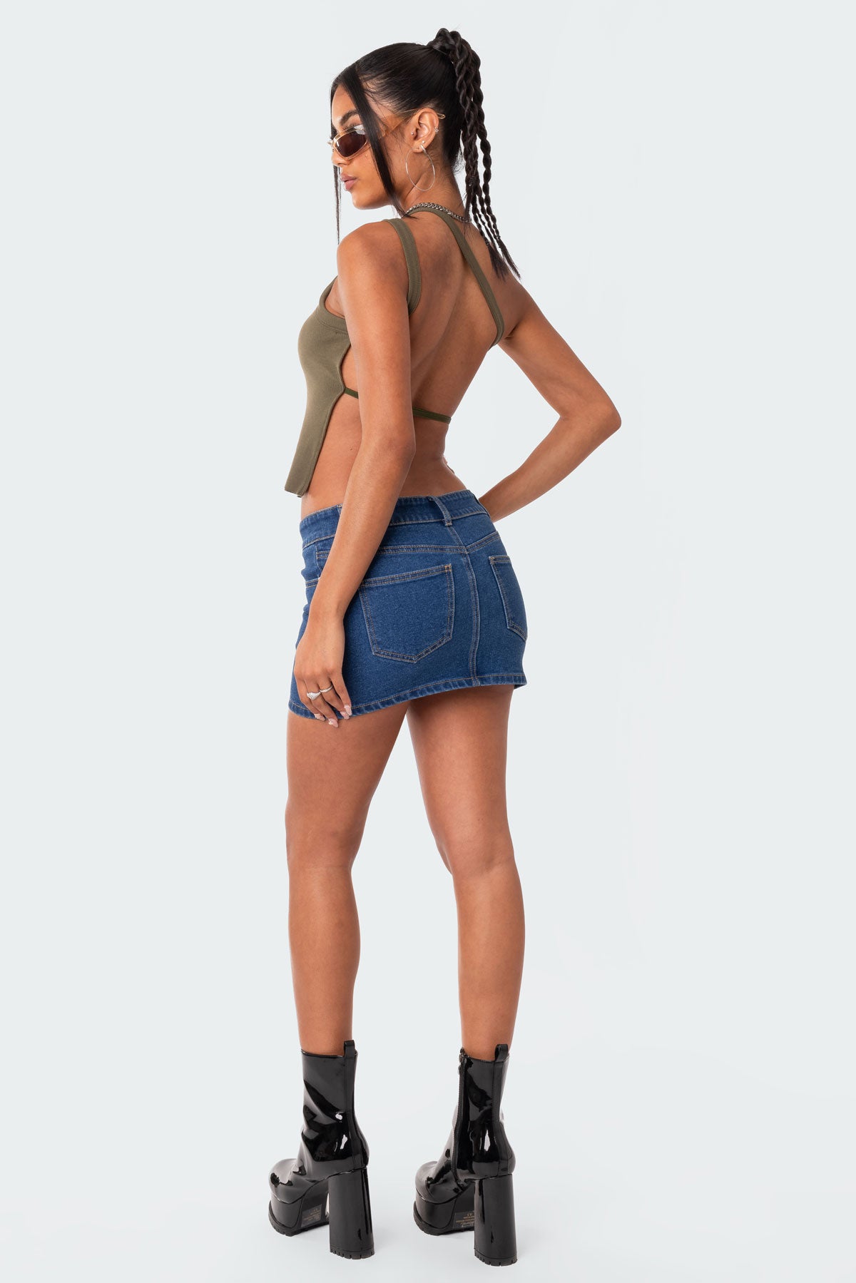 Verdi Open-Back One Shoulder Top - Image 5