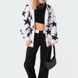 Star At Me Oversized Hoodie