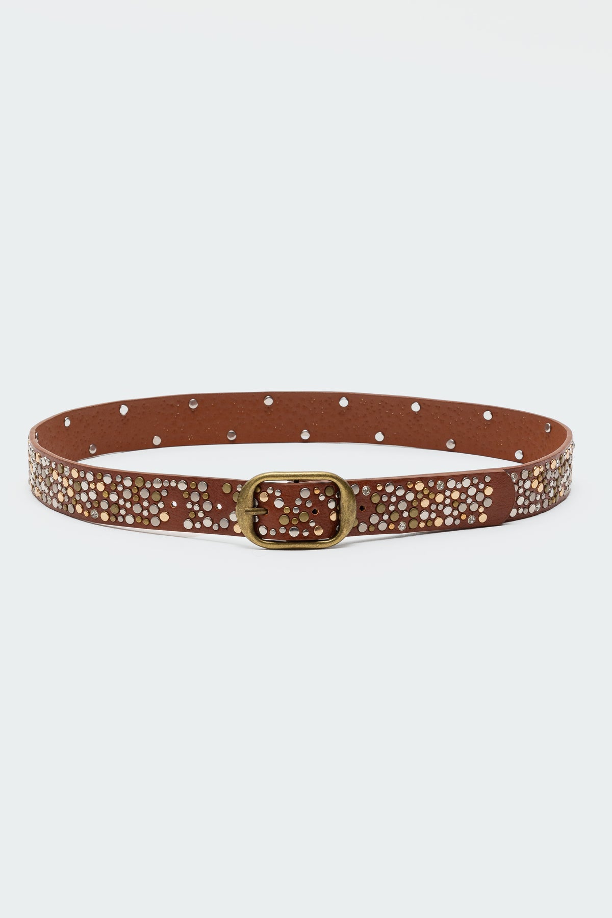 Zinia Studded Faux Leather Belt - Image 2