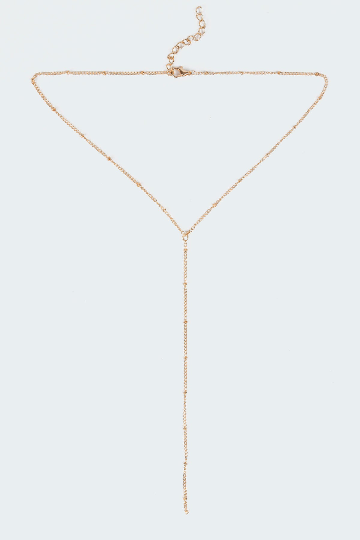 Cascading Drop Chain Necklace - Image 2