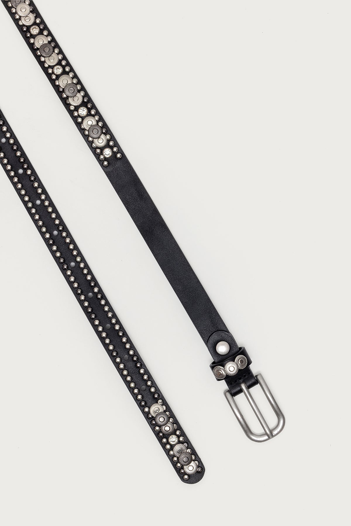 Get Studded Faux Leather Belt - Image 3