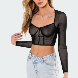Megan Bodice Crop Top
