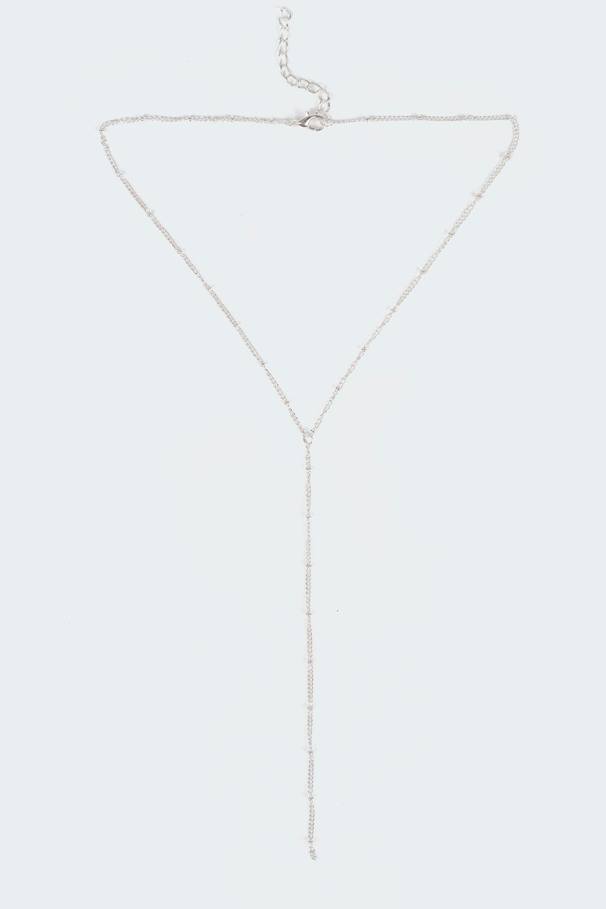 Cascading Drop Chain Necklace - Image 2