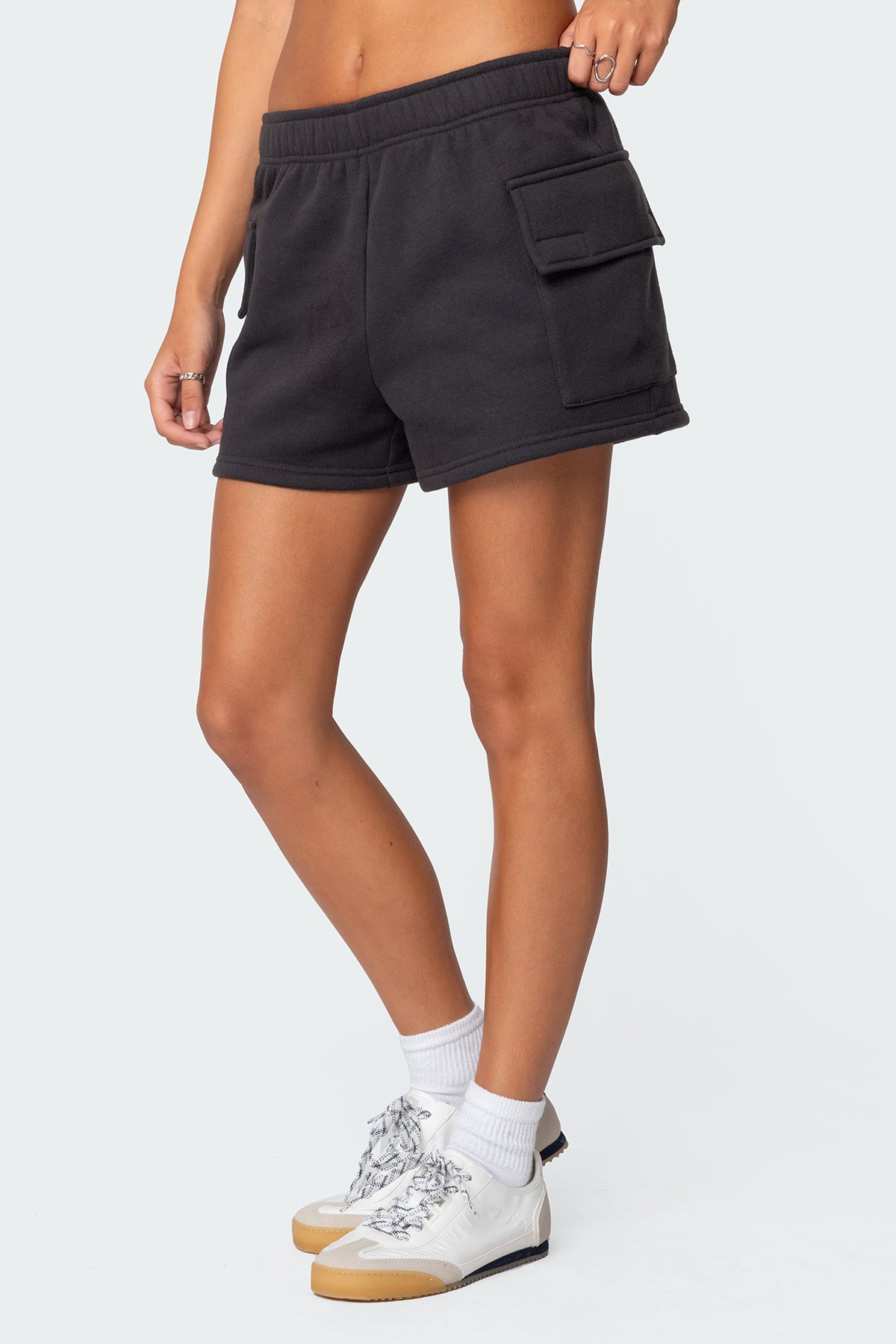Garnet Cargo Sweat Shorts - Image 4