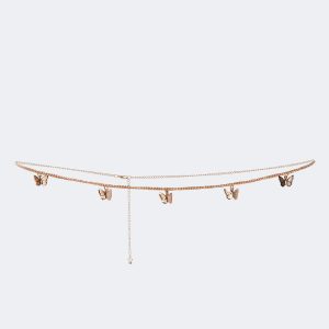 Delicate Butterfly Belly Chain