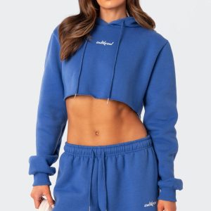 Brenna Cropped Hoodie