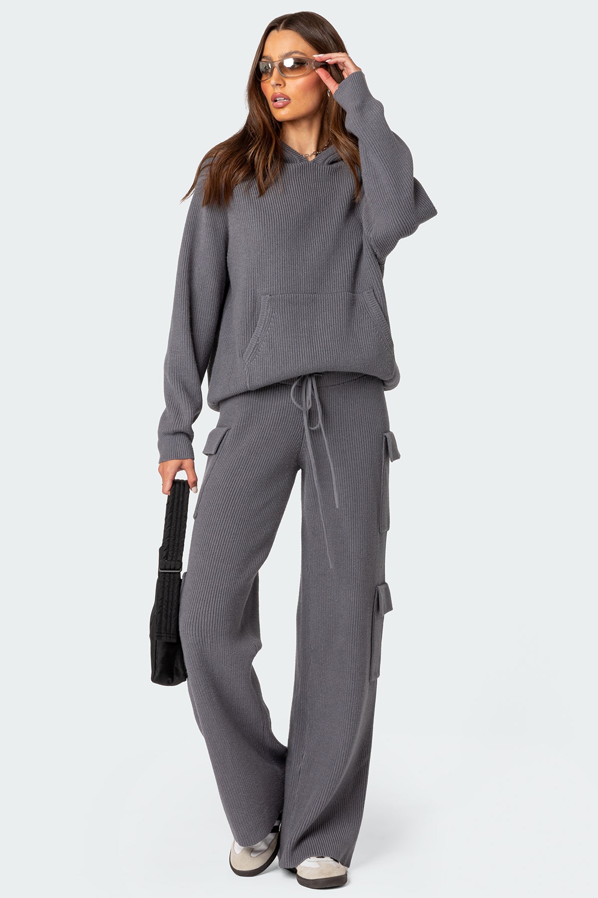 Wynter Oversized Knit Hoodie - Image 4
