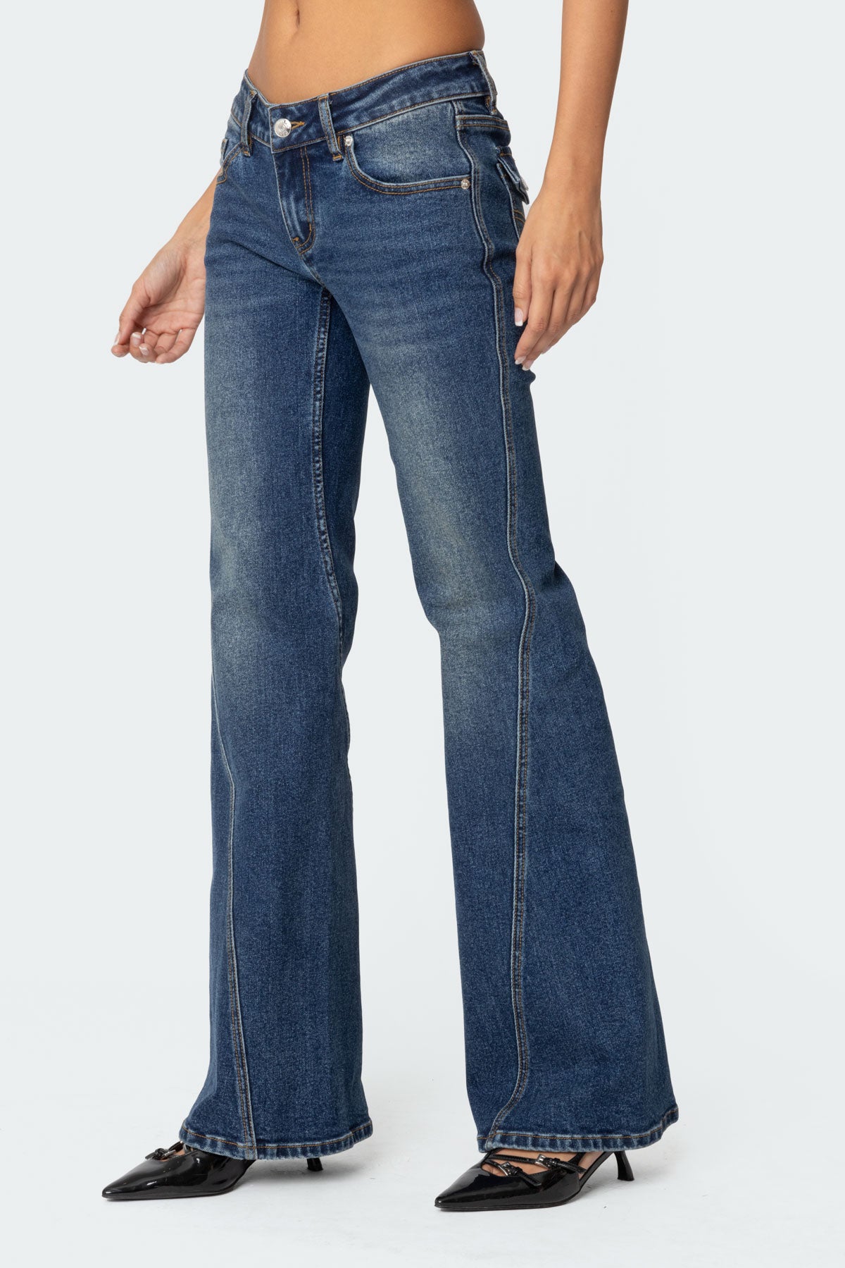Colton Boot Cut Low Rise Jeans - Image 3