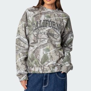 Cali Baby Camo Sweatshirt