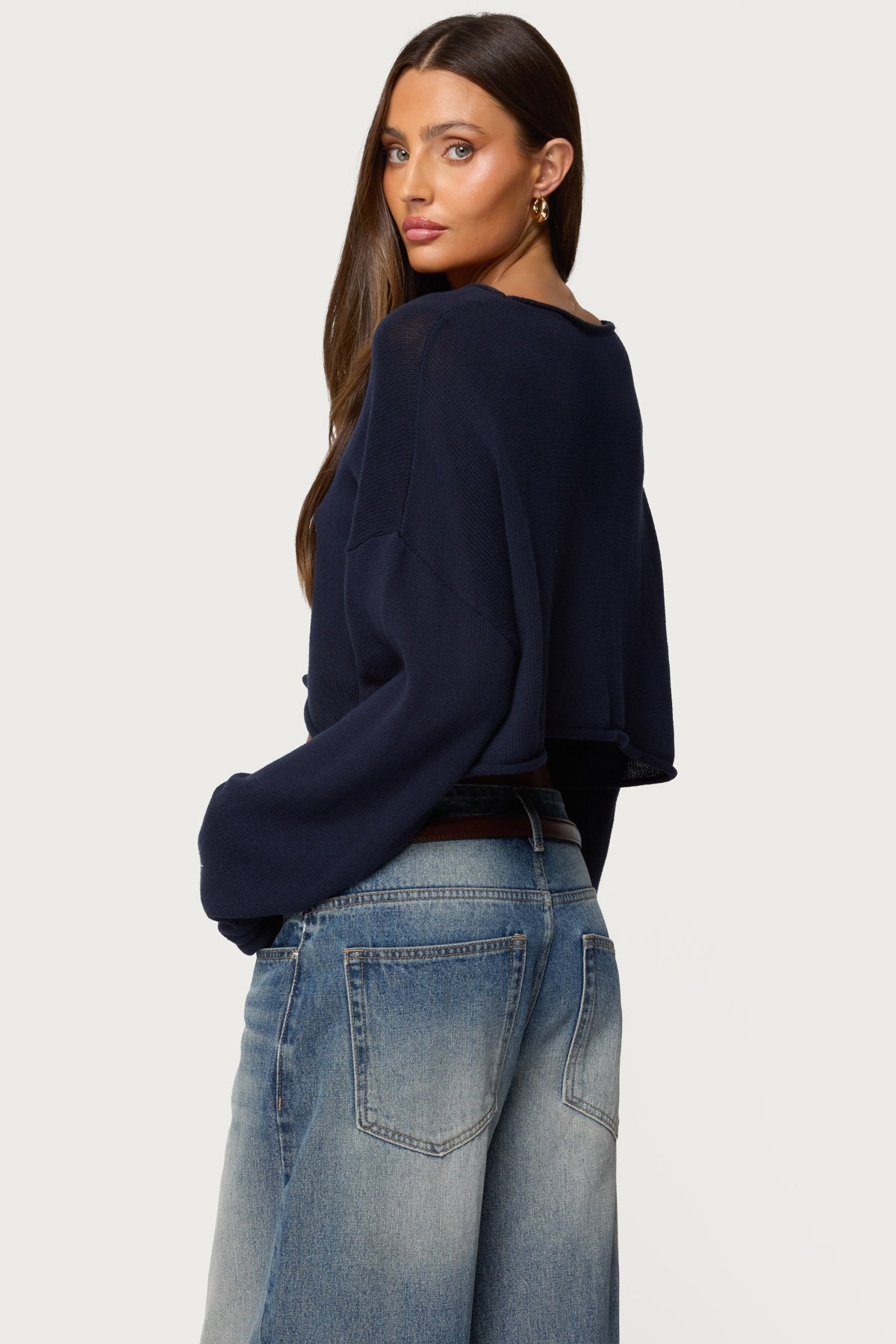 Shyrah Oversized Knit Top - Image 4