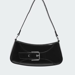 Buckle Up Faux Leather Bag