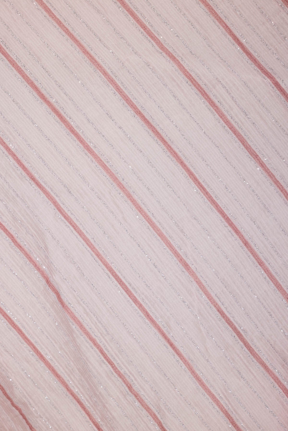 Stripey Metallic Cowl Neck Halter Top - Image 6