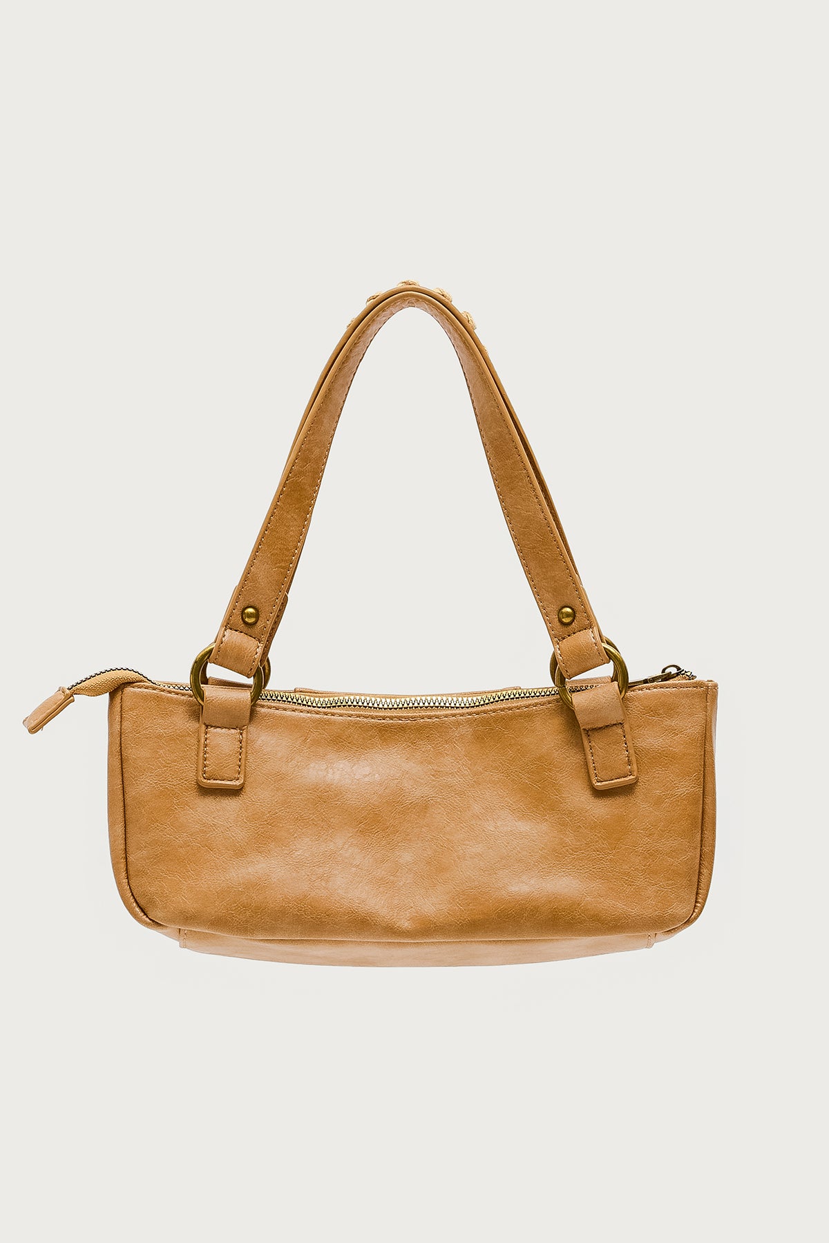 Stud & Stitch Faux Leather Bag - Image 4