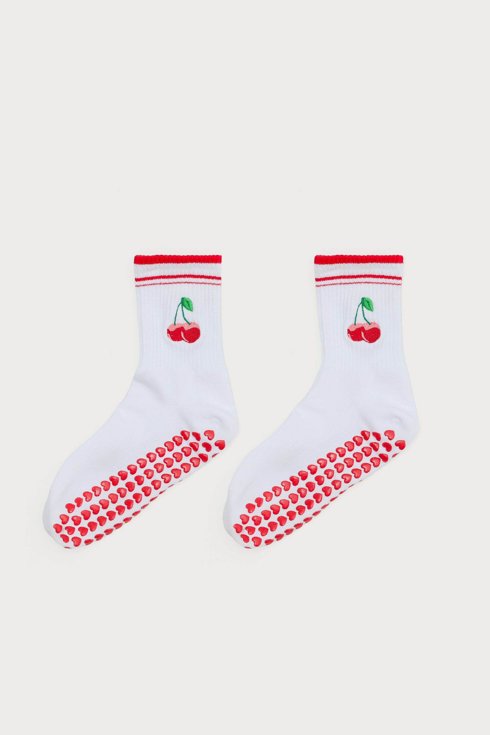 Pilates Cherry Socks - Image 3