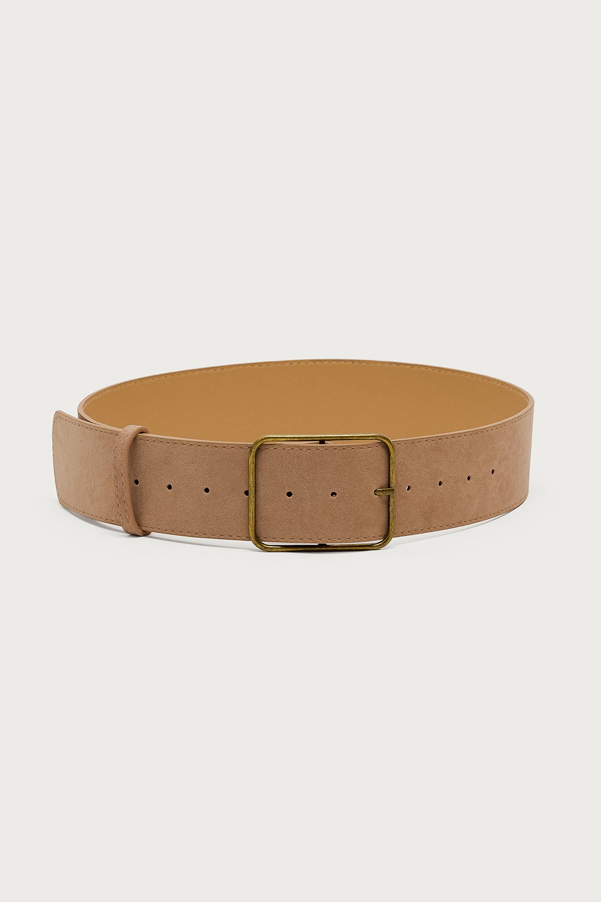 Chunky Faux Suede Belt - Image 2