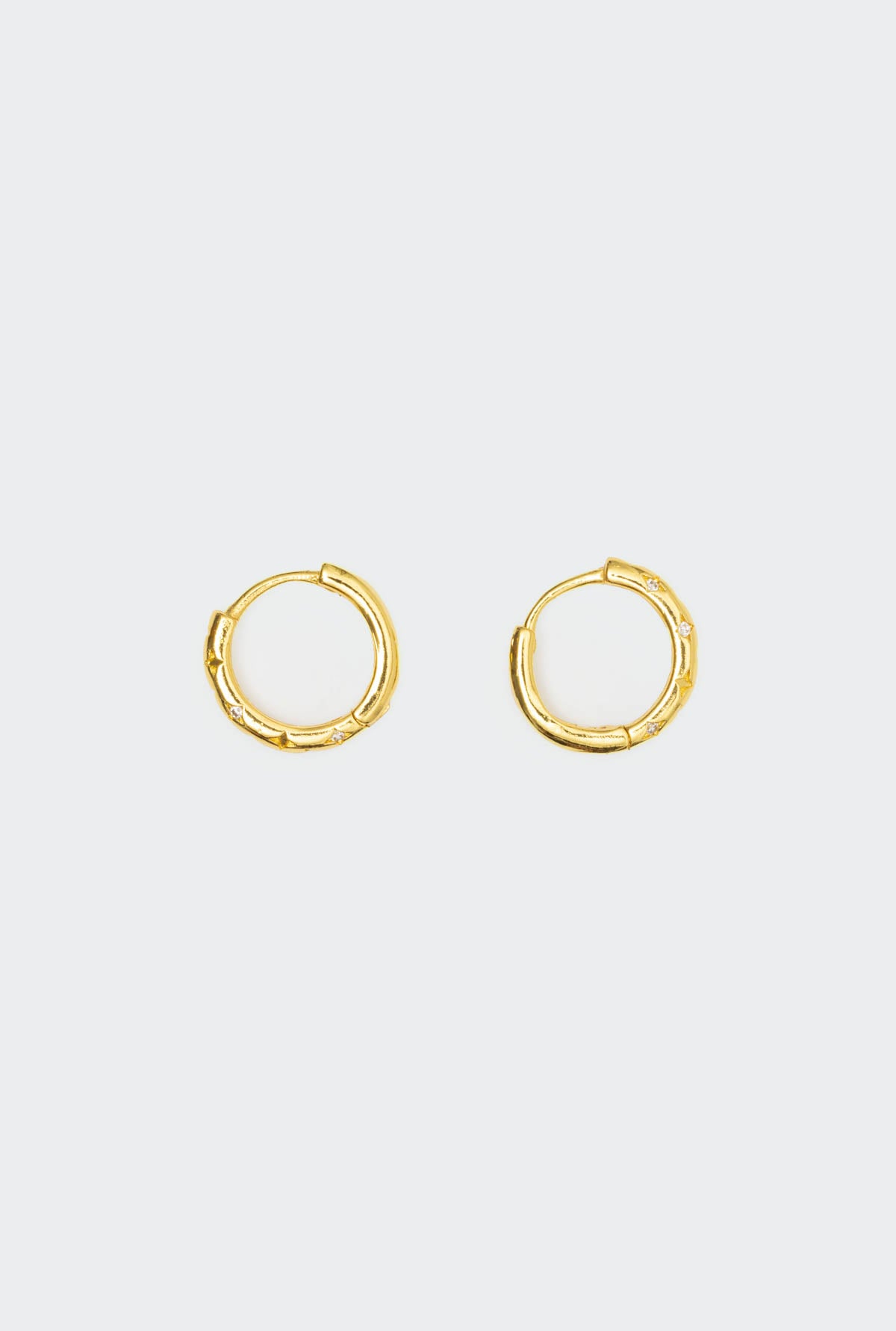 Stardust Mini Hoop Earrings - Image 2