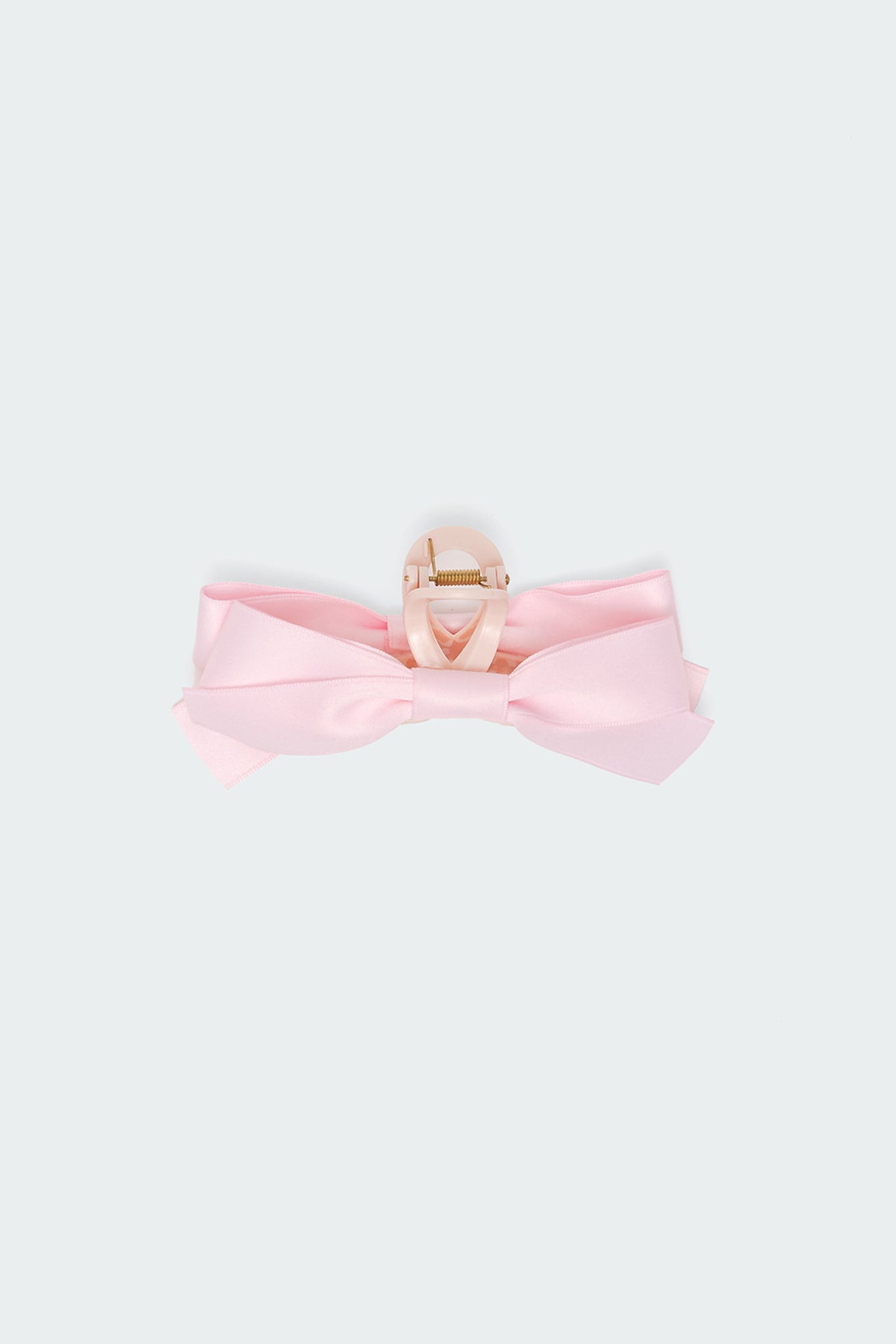 Satin Effect Bow Hair Clip - Image 2