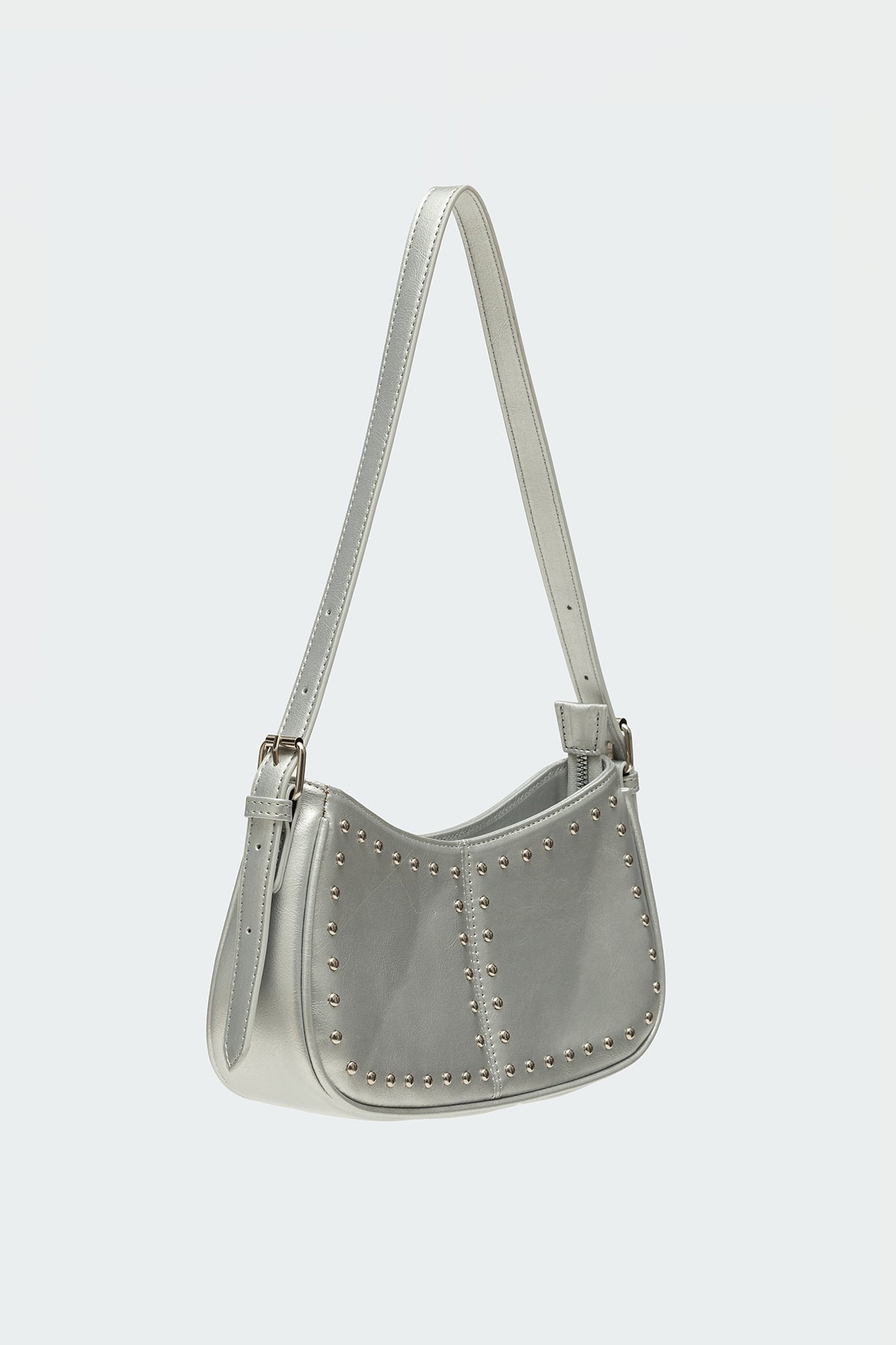 Studded Metallic Bag - Image 3