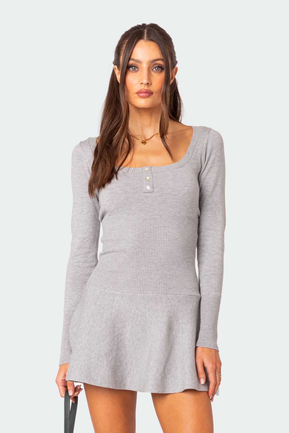 Sylver Knit Mini Dress - Image 2