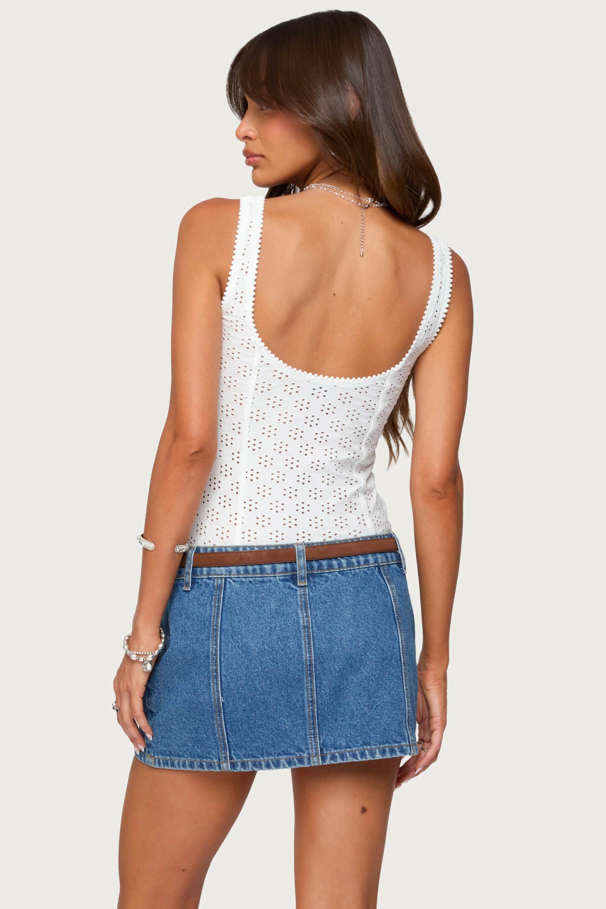 Clementina Eyelet Bodysuit - Image 5