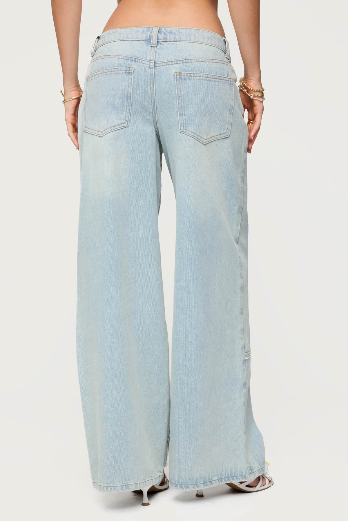 Teela Lacey Low Rise Carpenter Jeans - Image 5