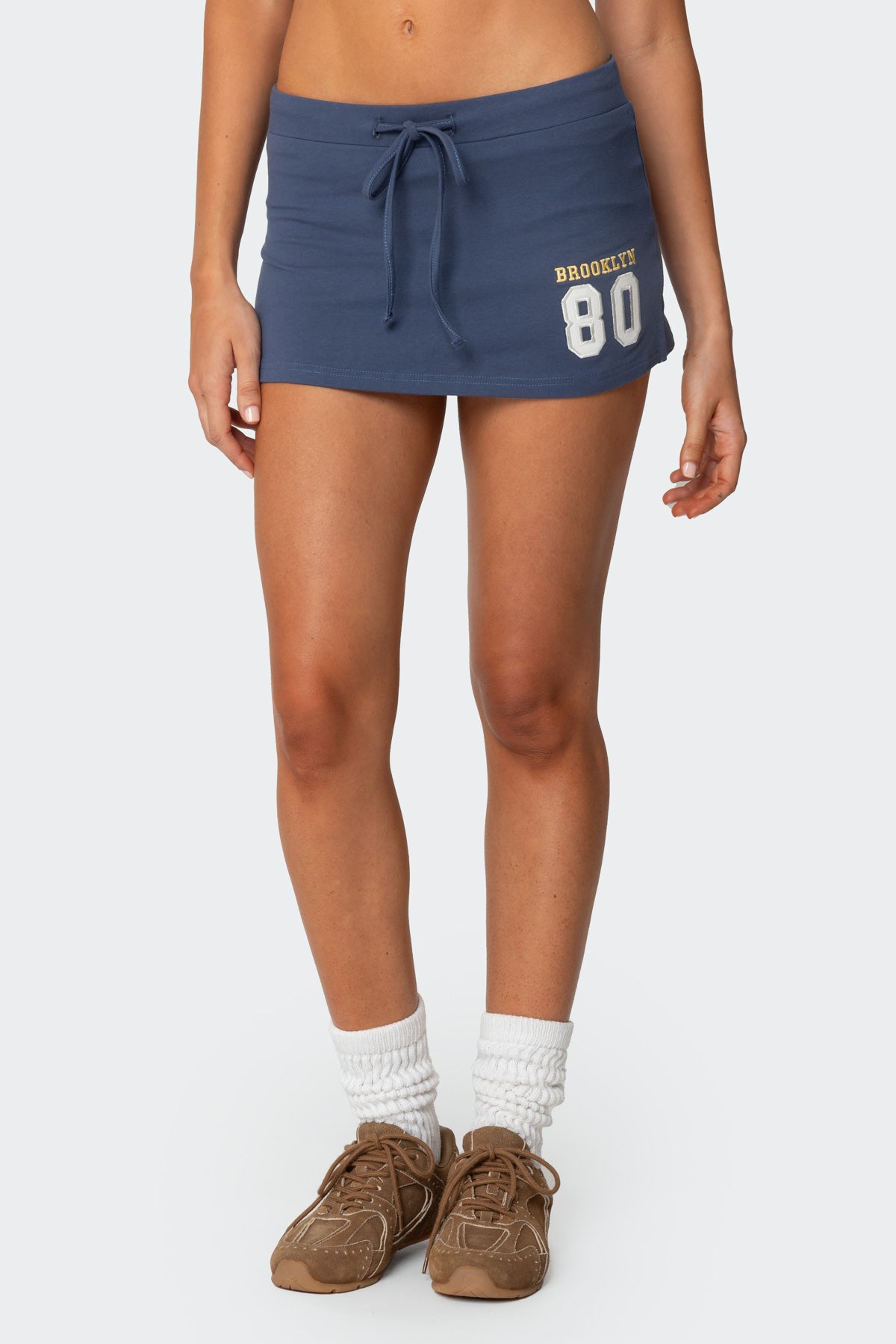 Brooklyn Embroidered Micro Skort - Image 2