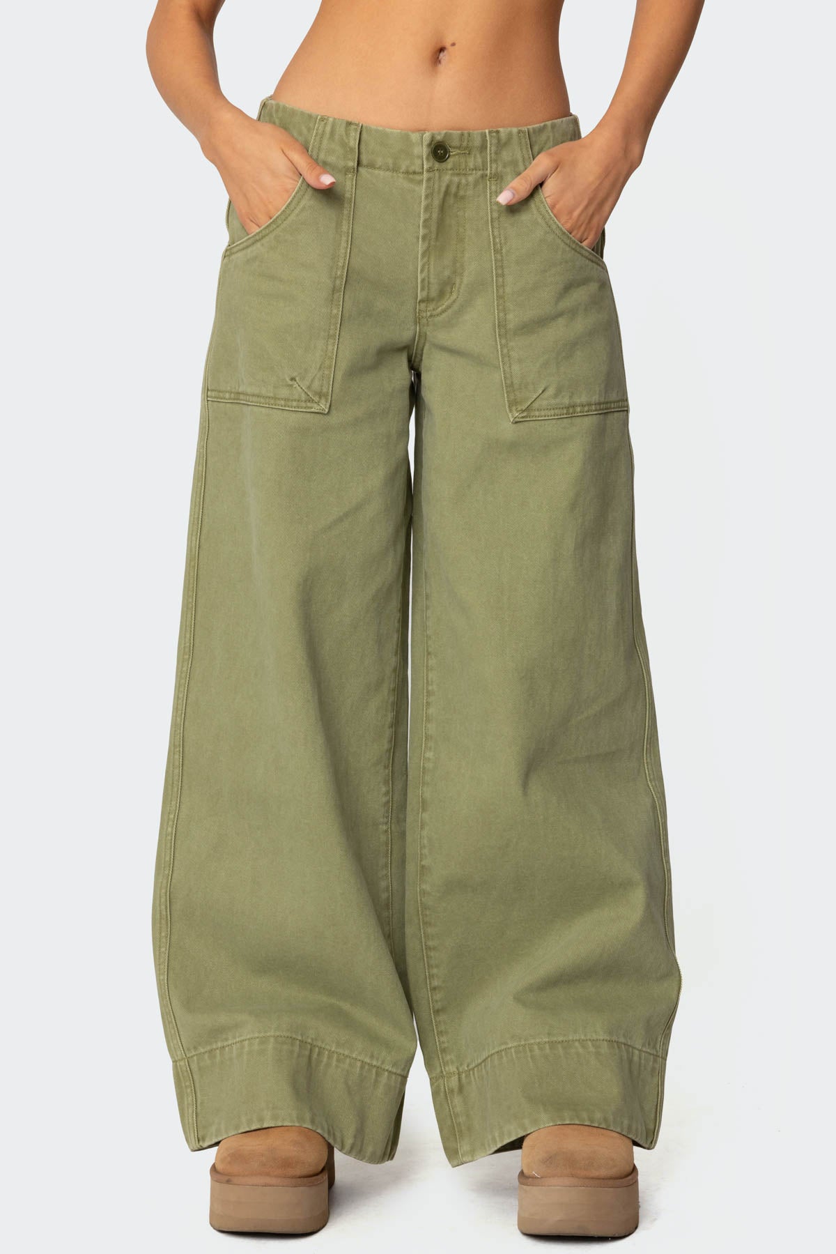 Vivienne Twill Baggy Pants - Image 2