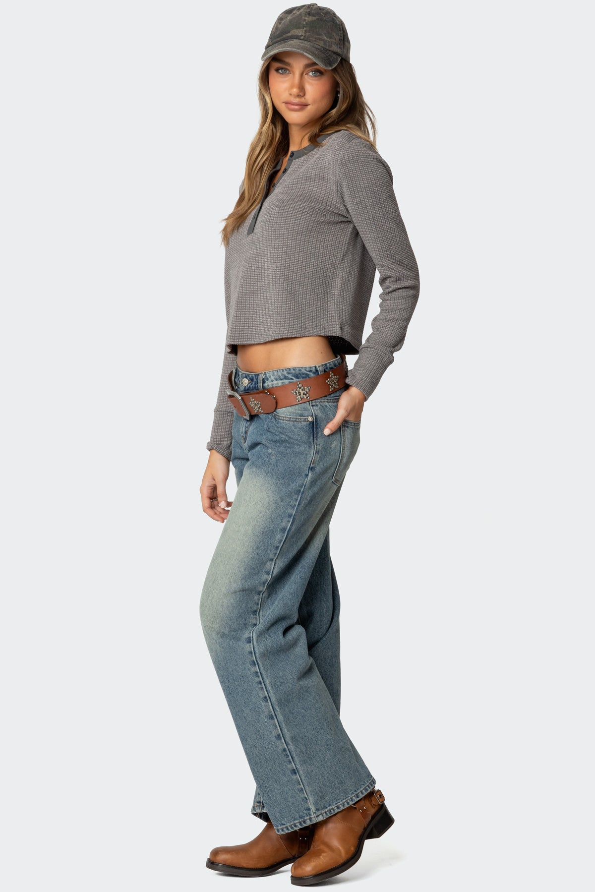 Ruth Henley Waffle Top - Image 4