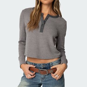 Ruth Henley Waffle Top