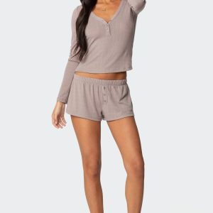 Keely Pointelle Shorts