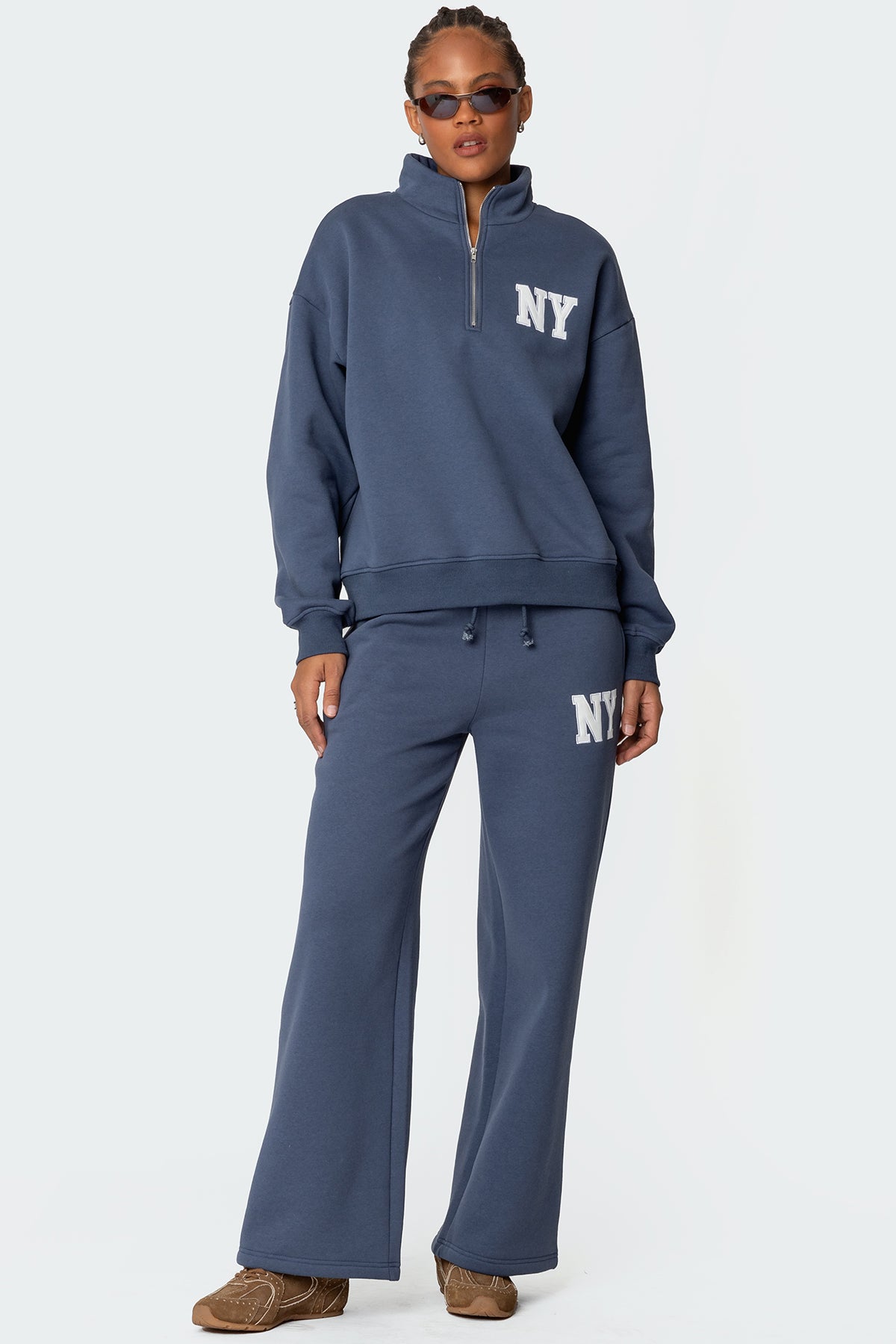 Ny Quarter Zip Sweatshirt - Image 2