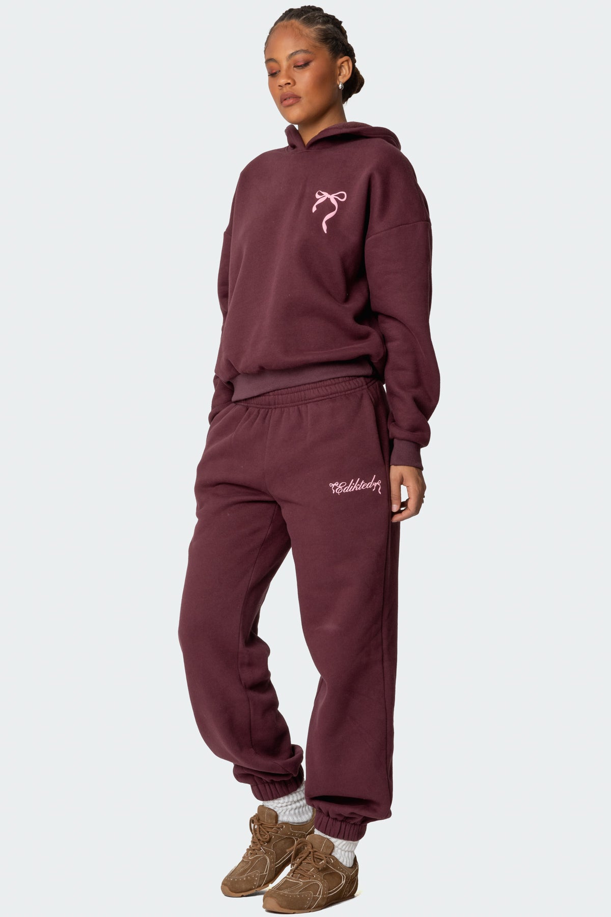 Sasha Bow Detail Sweatpants - Image 4