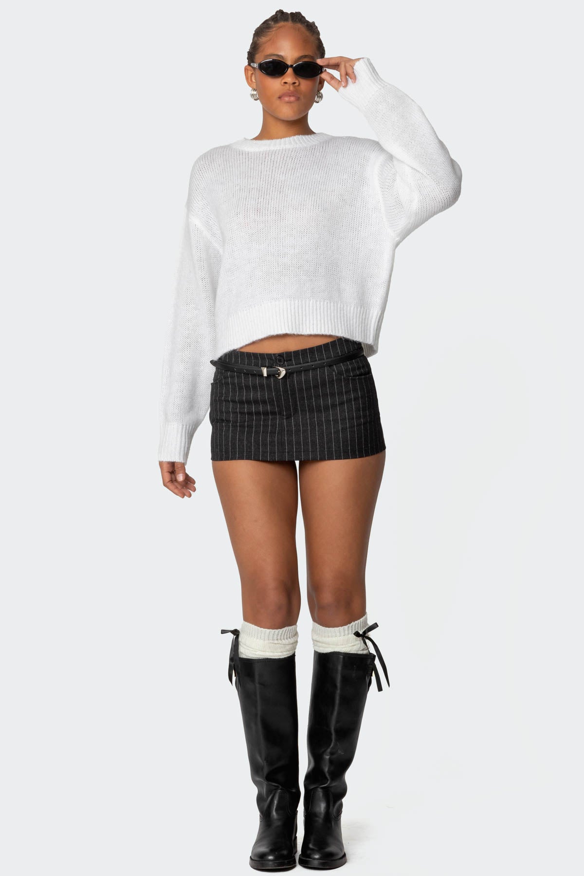 Kyrah Oversized Knit Sweater - Image 2