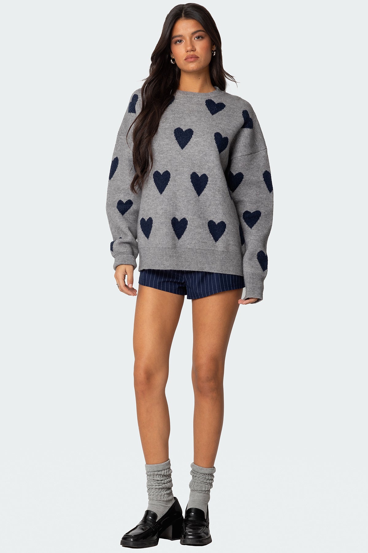 Big Heart Oversized Sweater - Image 2