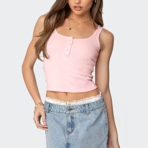 Tiana Henley Tank Top