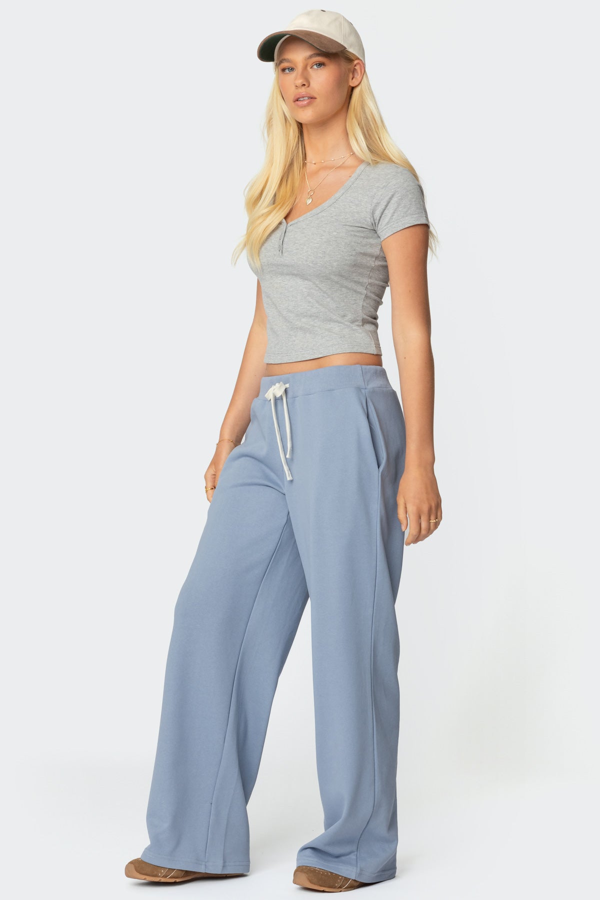 French Terry Straight Leg Sweatpants - Image 3