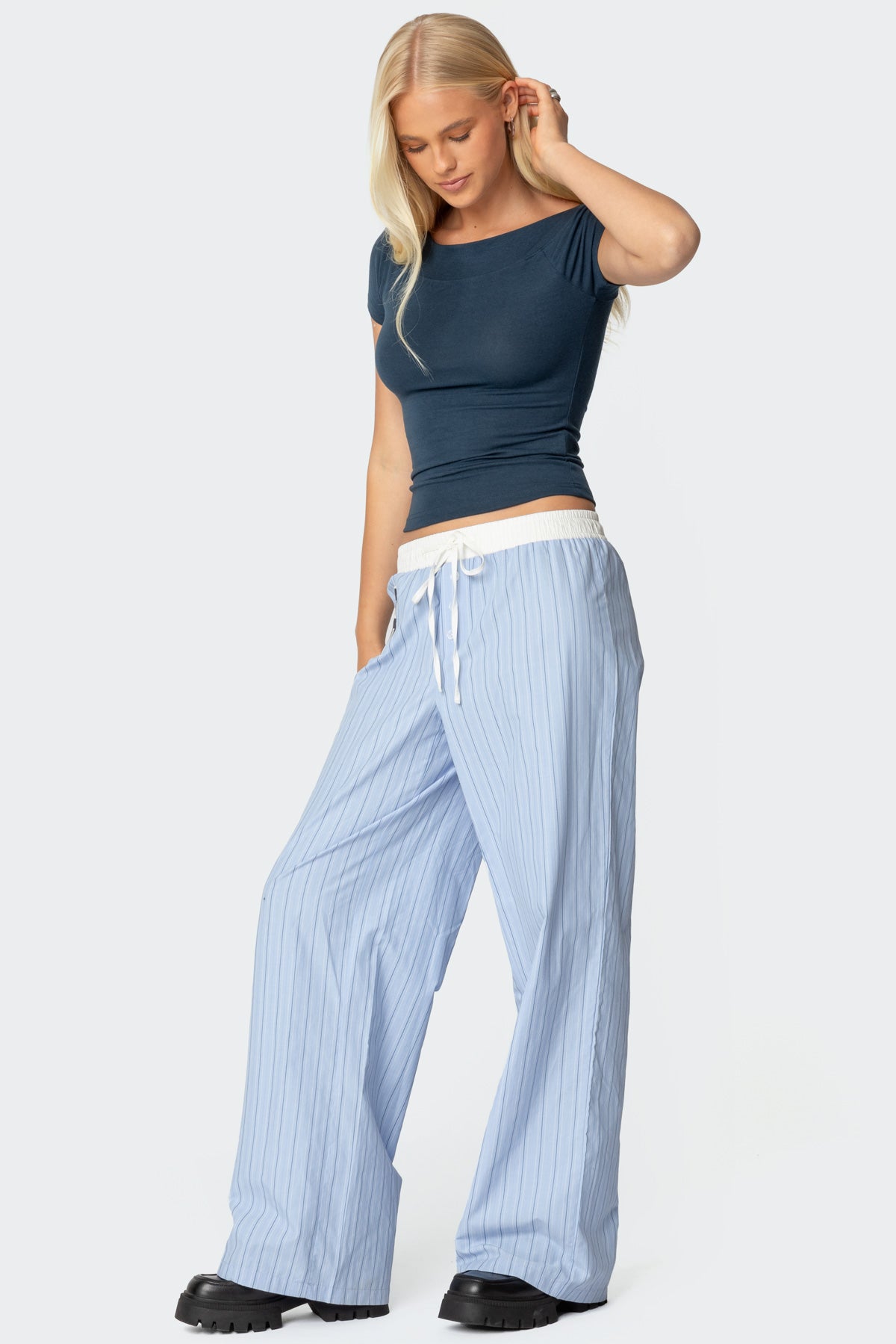 Becca Boat Neck Top - Image 4