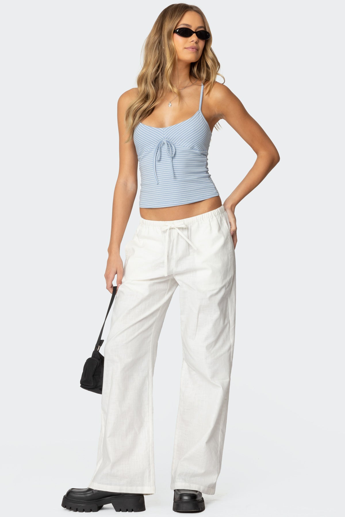 Tova Striped Scoop Tank Top - Image 6