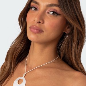 Sunshine Pendant String Necklace