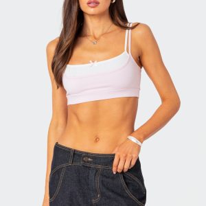 Gracie Layered Bra Top
