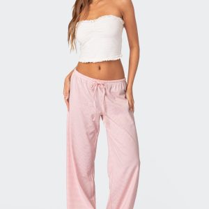 Olivia Striped Loose Fit Pants