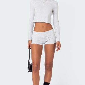 Meg Fold Over Shorts